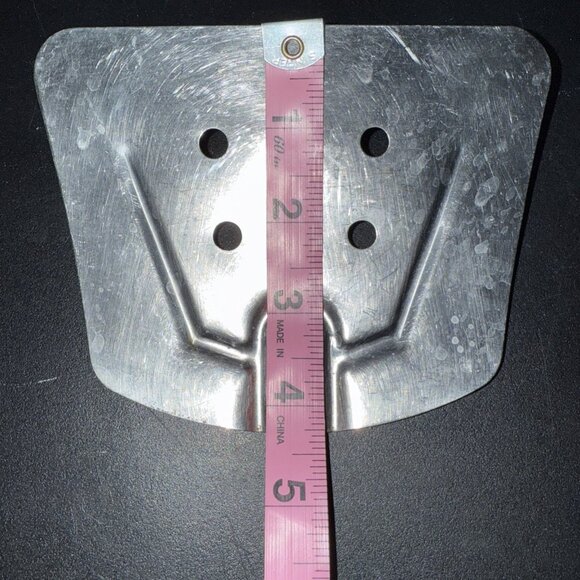 HOUSEHOLD Stainless Steel USA Spatula Turner Flipper 10" Wood Handle - Picture 8 of 16